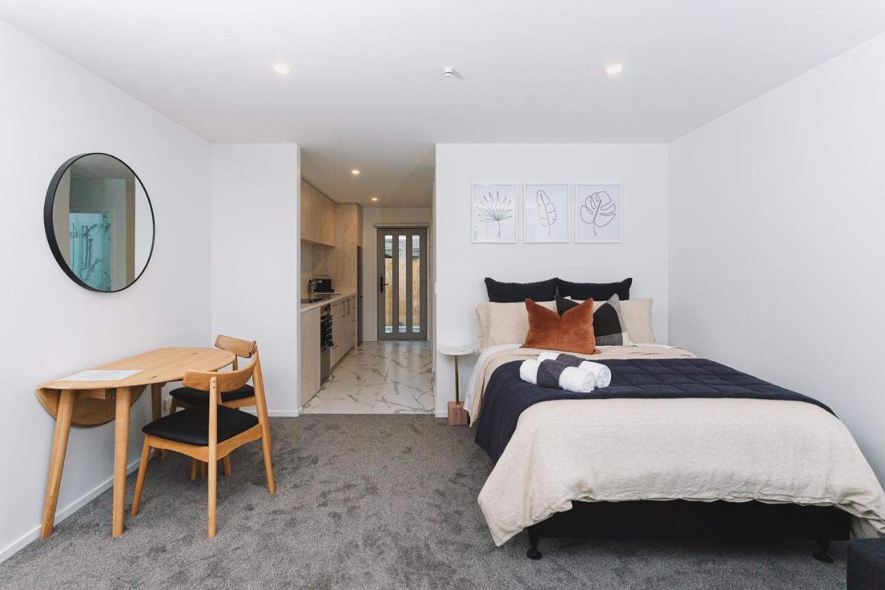 1 Bed Central City Deluxe W/Carpark Christchurch Exteriér fotografie